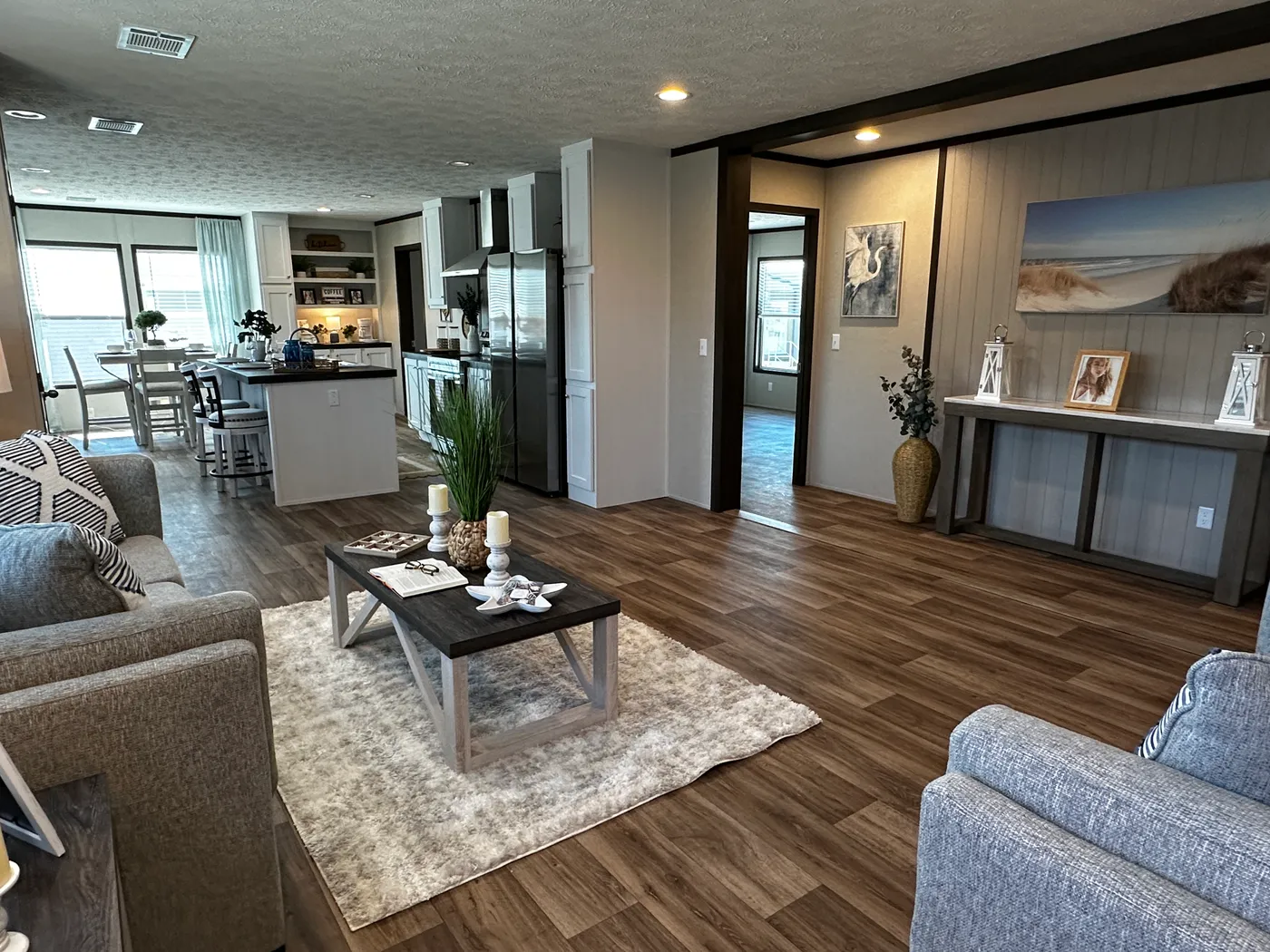 extra wide doublewide mobile home, 32x52 manufactured home, SmartPanel siding mobile home, open floorplan manufactured home, energy-efficient doublewide, walk-in shower mobile home, walk-in closet master bedroom, spacious manufactured home for sale.
