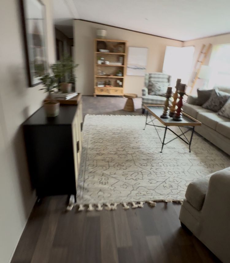 Living room from Primary Bedroom