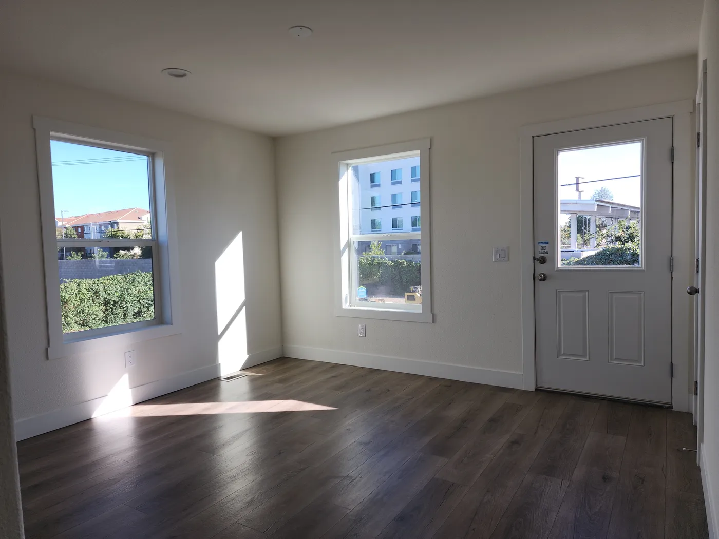 Second Living area (Flex Space) with private exterior entrance