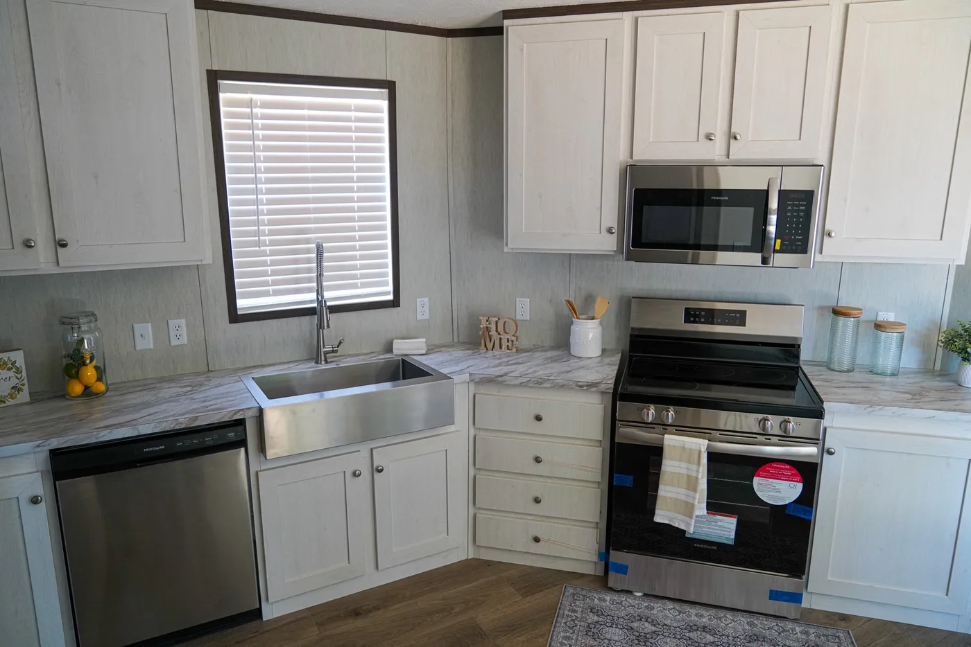 View of Kitchen from Utility Room
