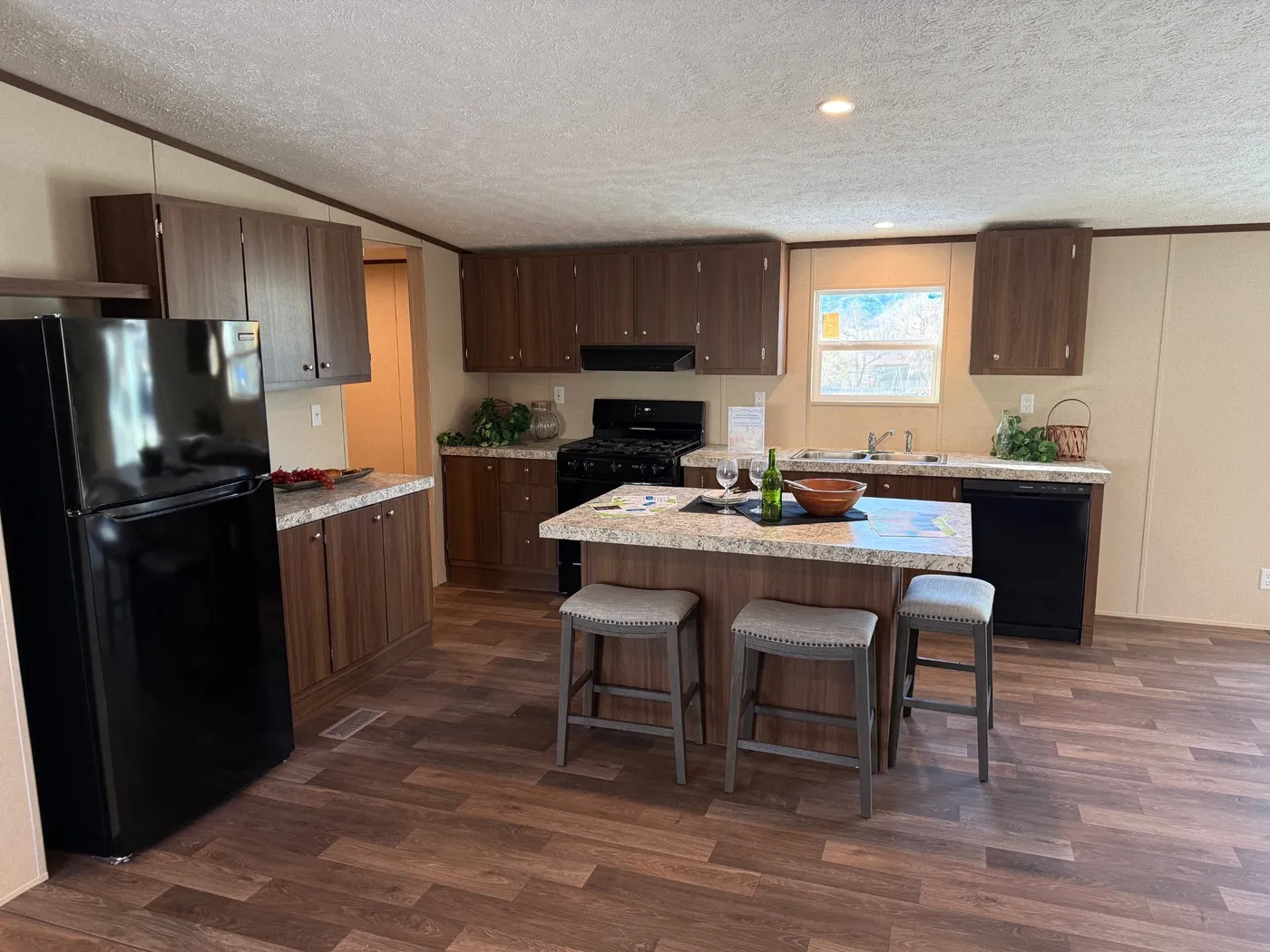 Great area for family to meet and prepare meals.  