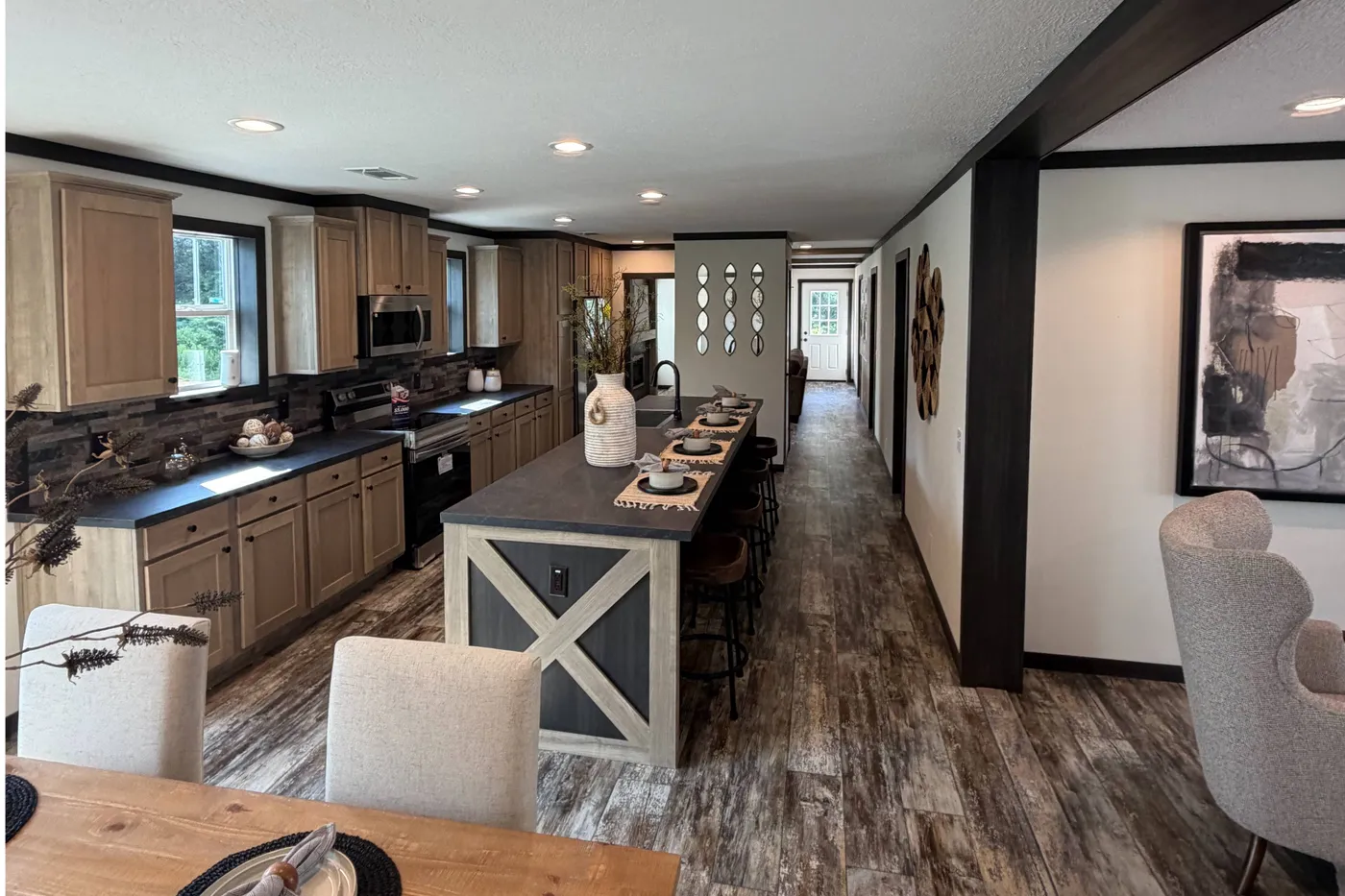 Beautiful open-concept floor plan.