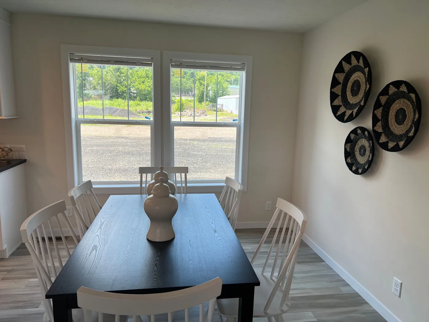 Dining Room Area - plenty of windows