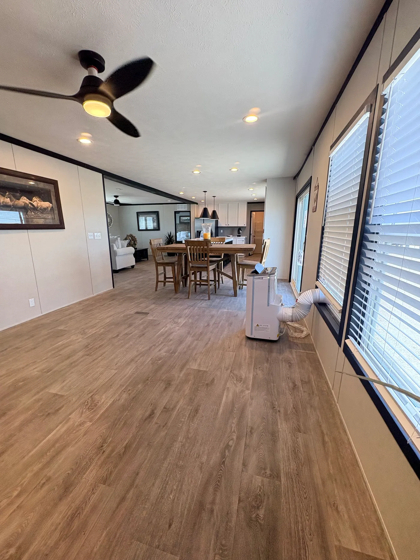 Optional second living room or extended living room