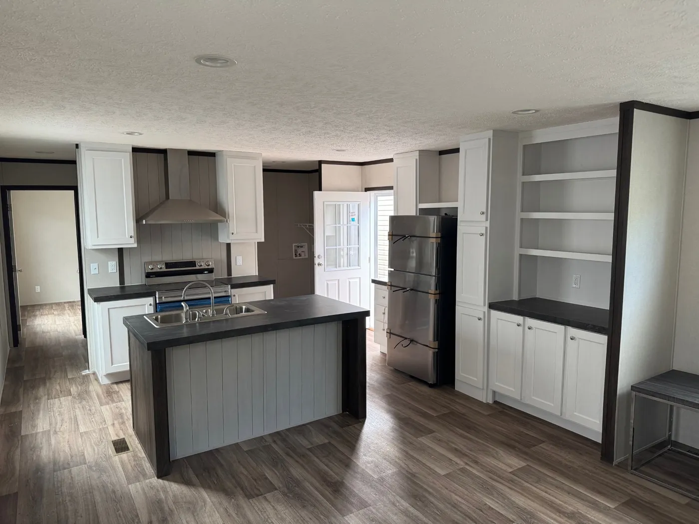 Large Kitchen with stainless appliances