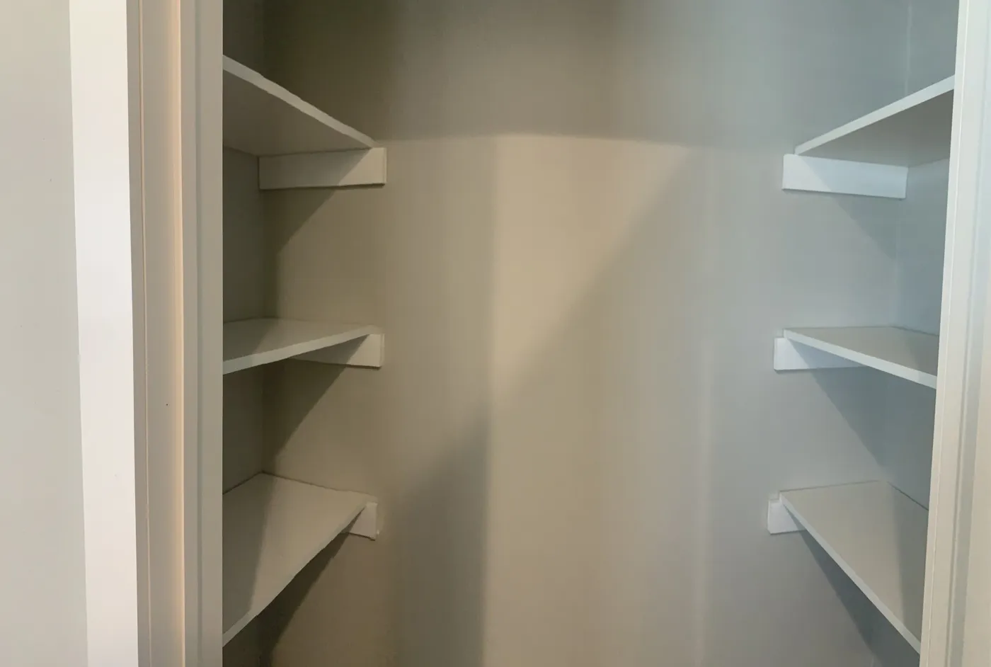 Large primary linen closet