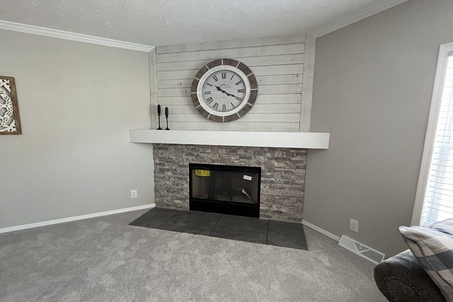 Fireplace in the Family Room!
