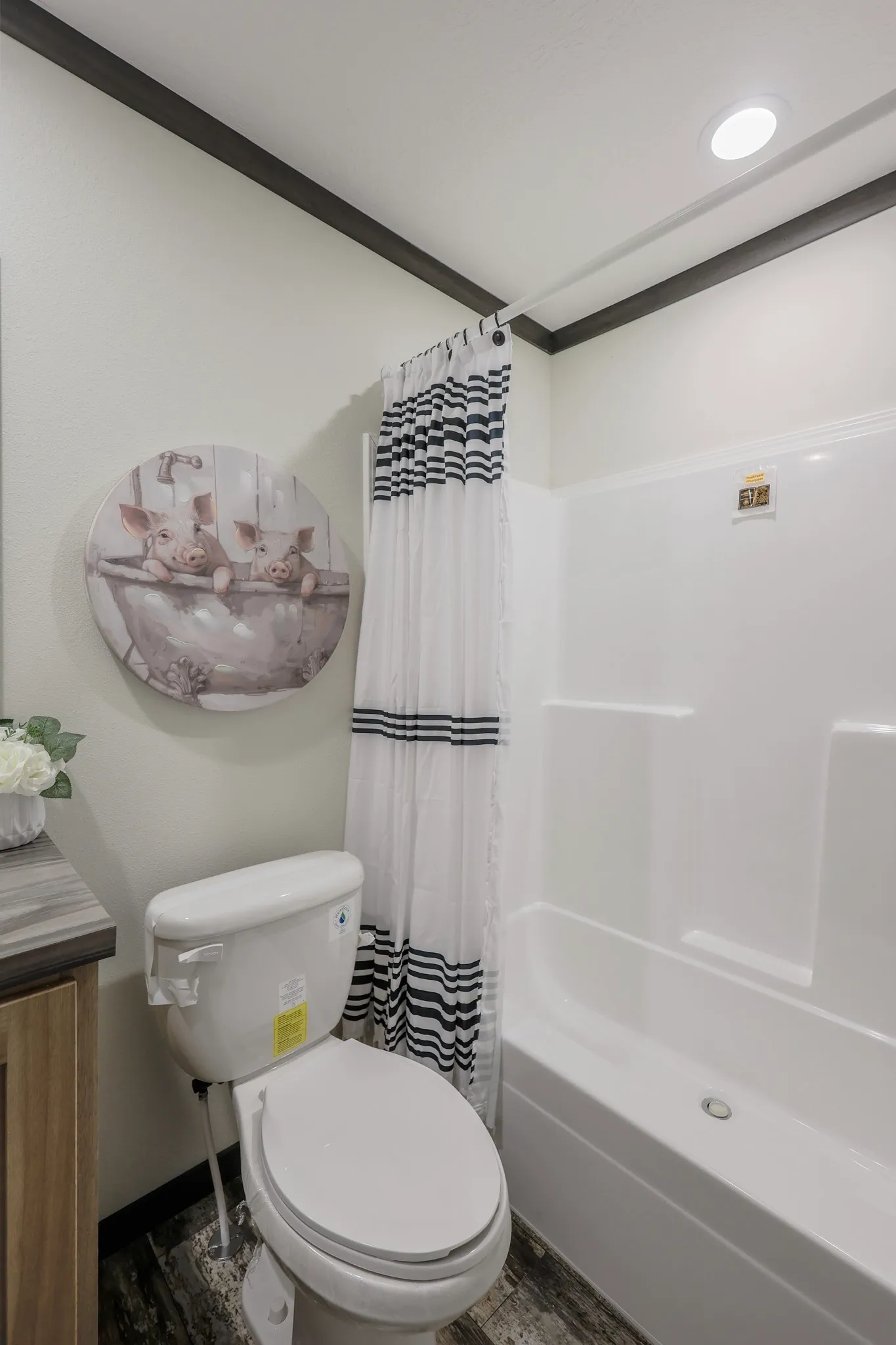 hallway bathroom