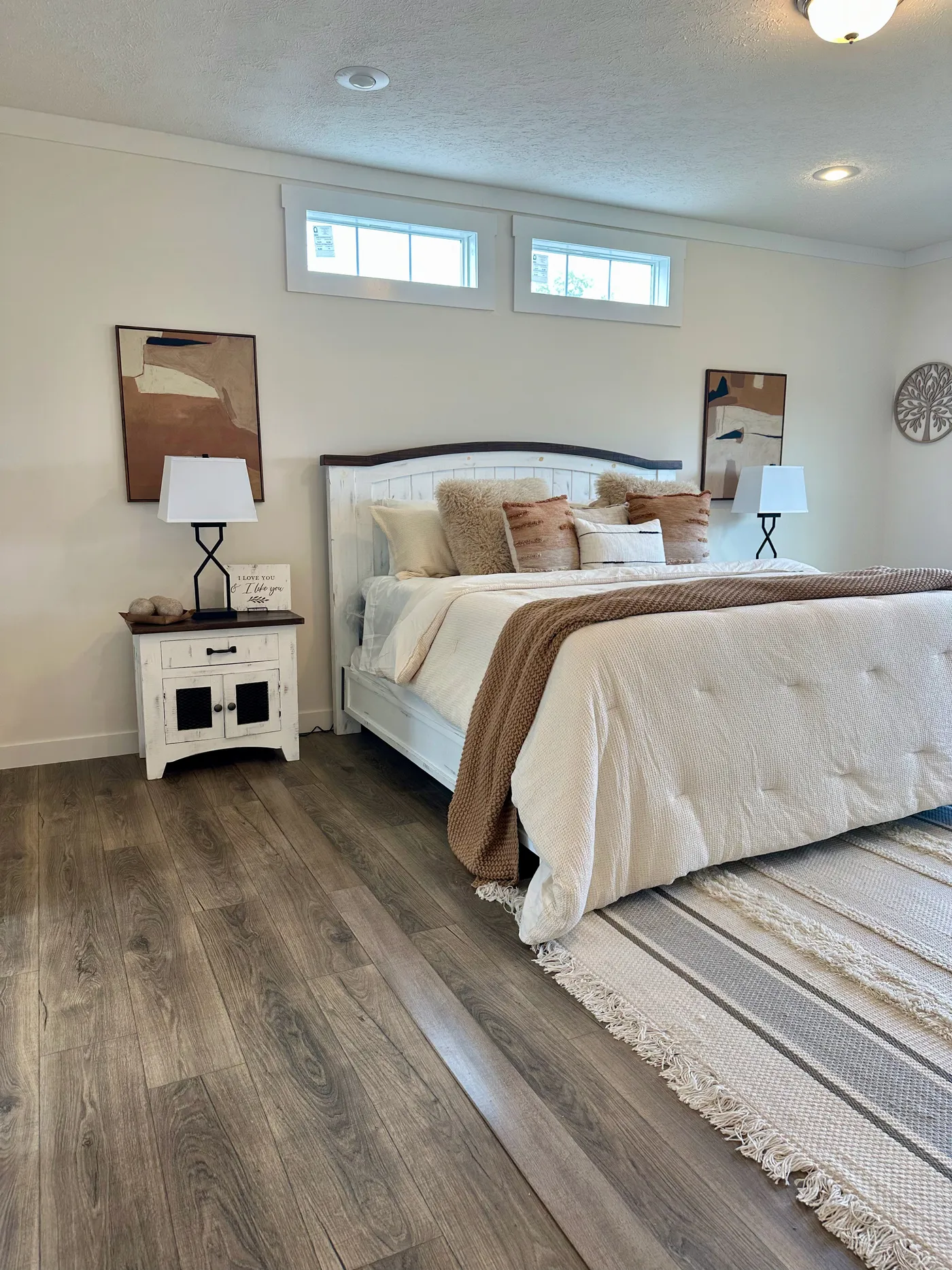 LARGE Primary Bedroom with lots of light!