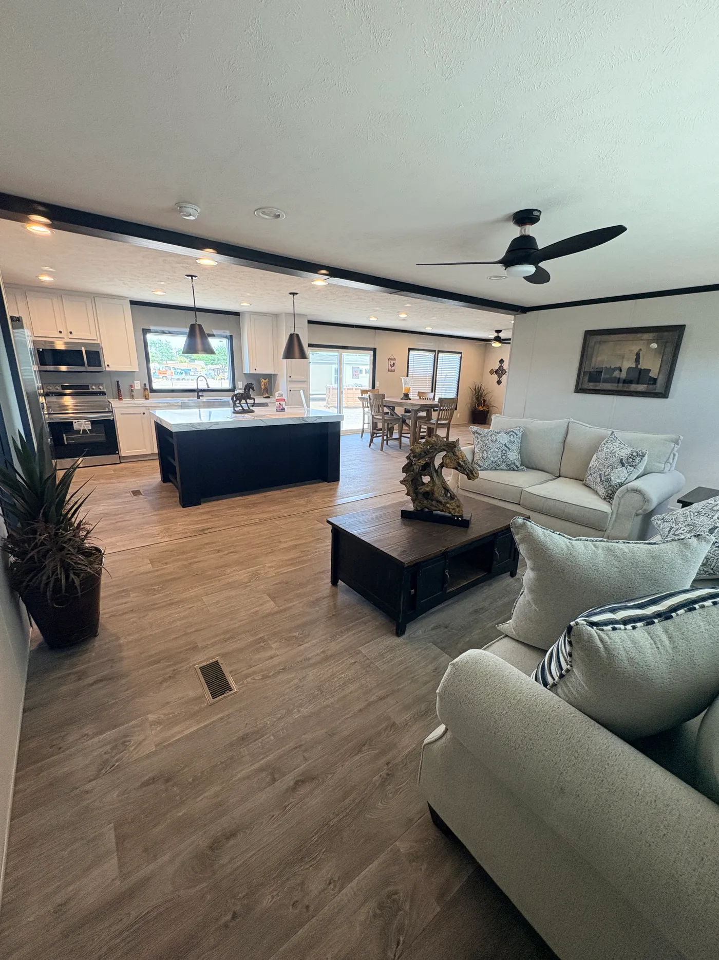 Spacious Living Room
