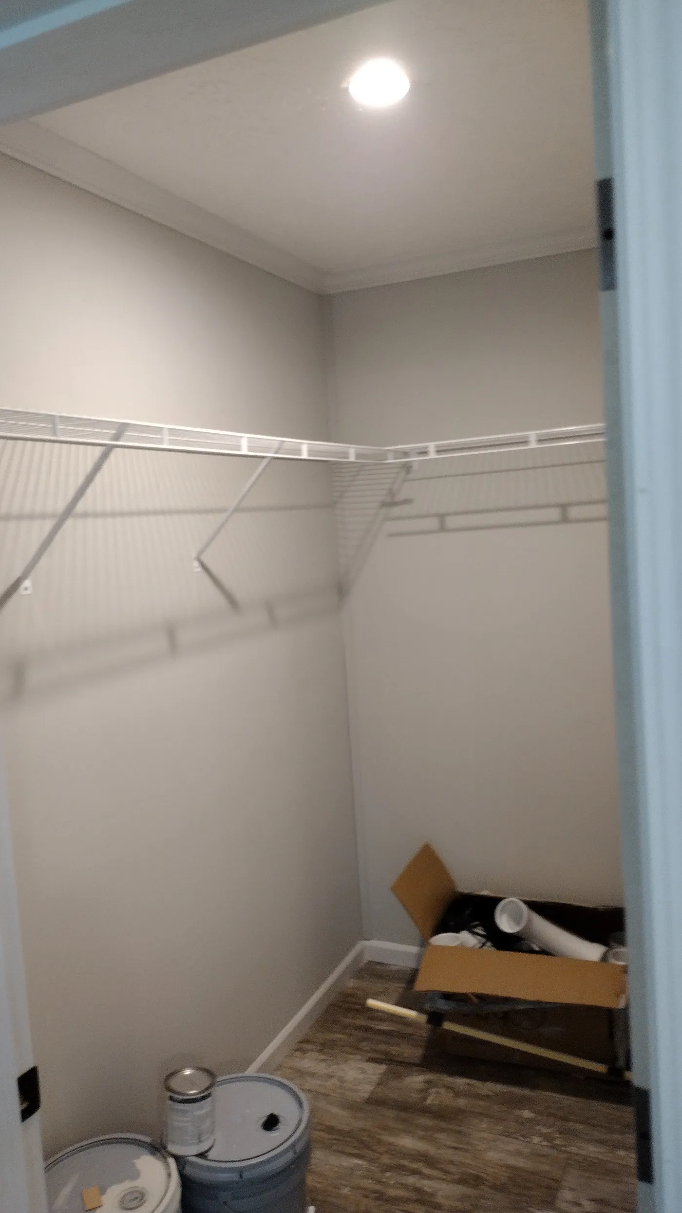 Primary walk-in closet