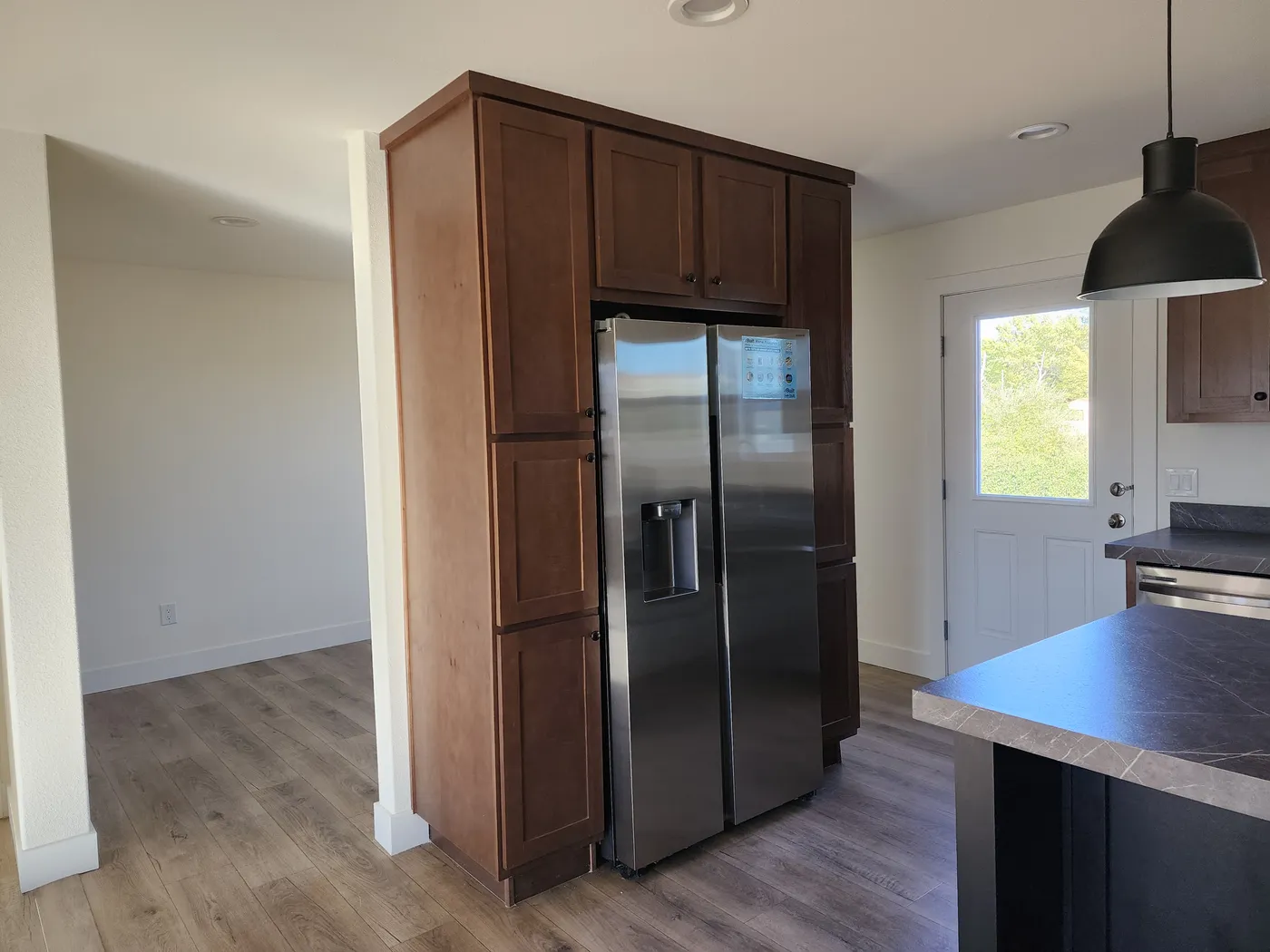 Stainless, side by side refer