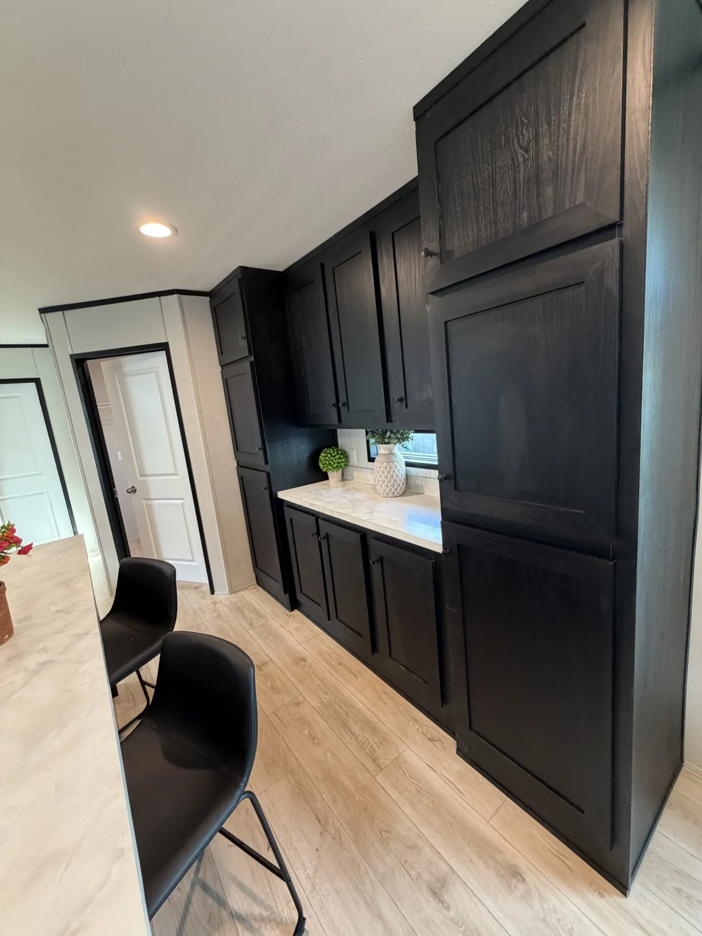 full of cabinets and pantries