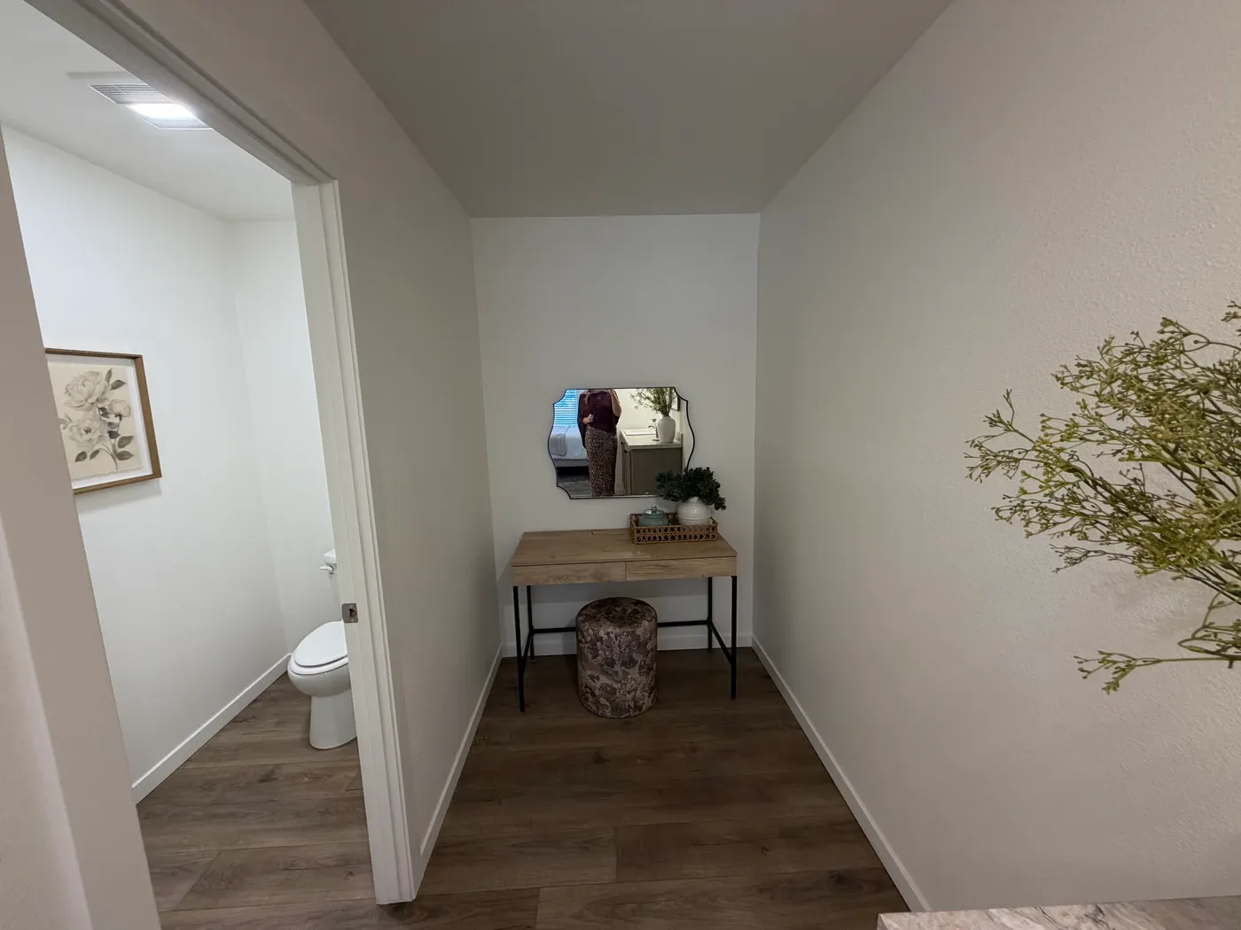 Vanity/Shelf/Cabinet Nook!
