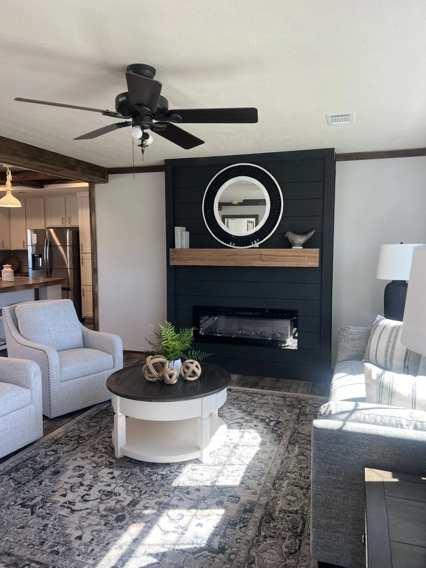 Gorgeous Living Room!Cable Jack and Plug Ready to Hang Your TV Over!