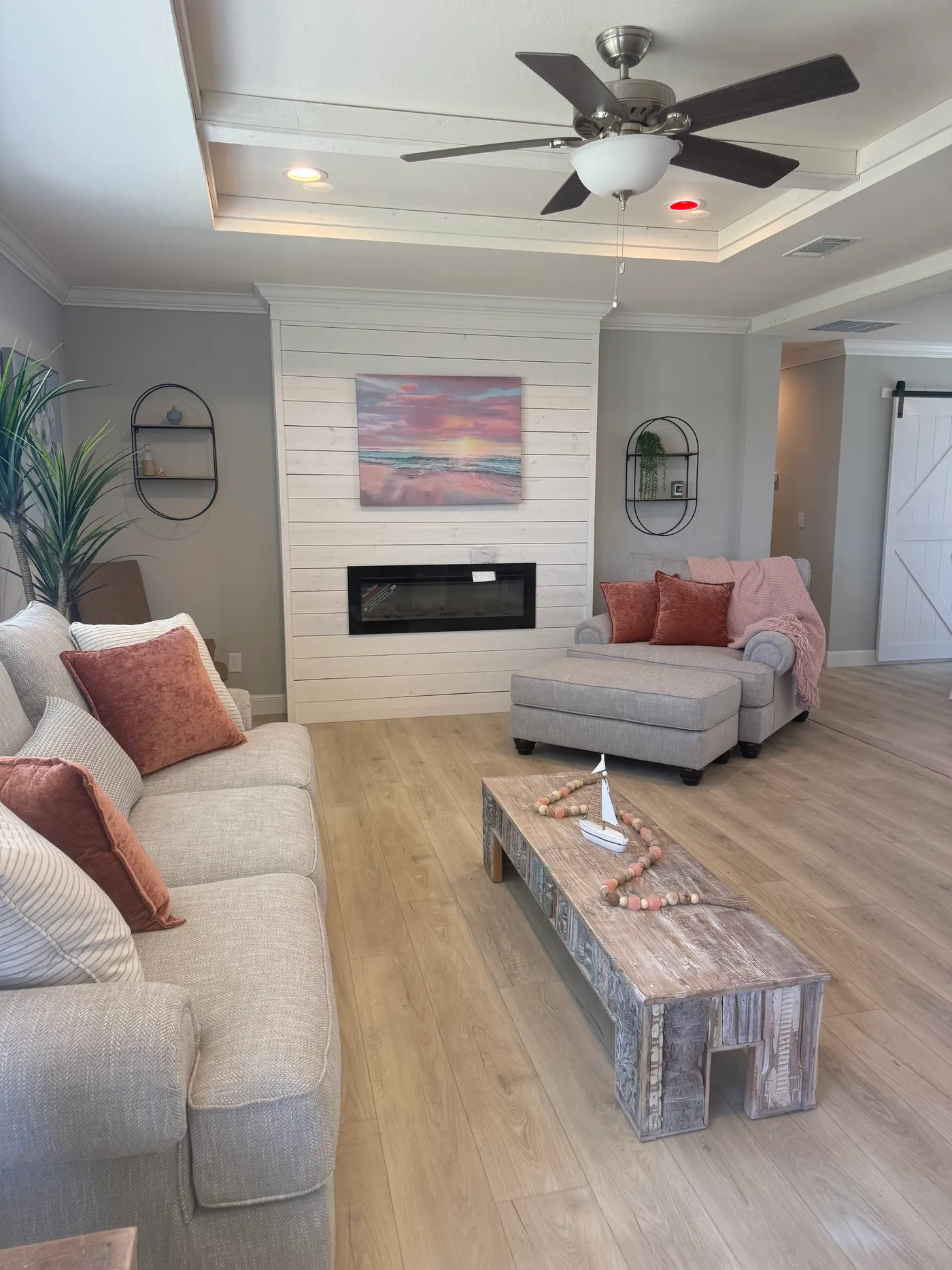 Electric Fireplace option