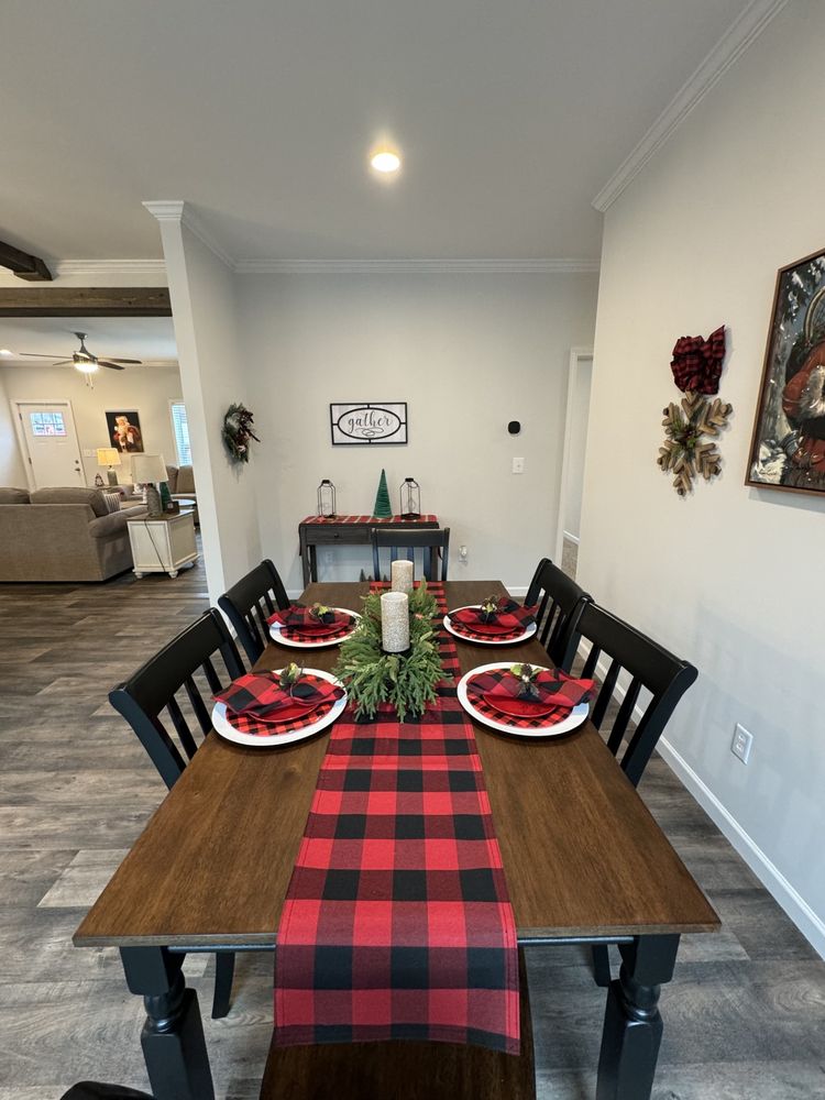 (3)  The Christmas House 32X60