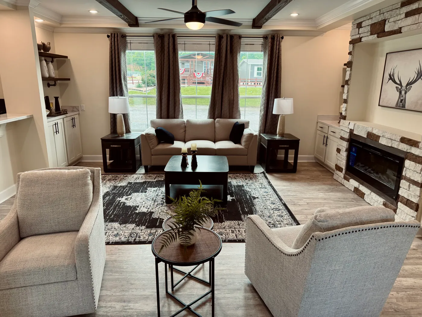 Spacious. Cozy.