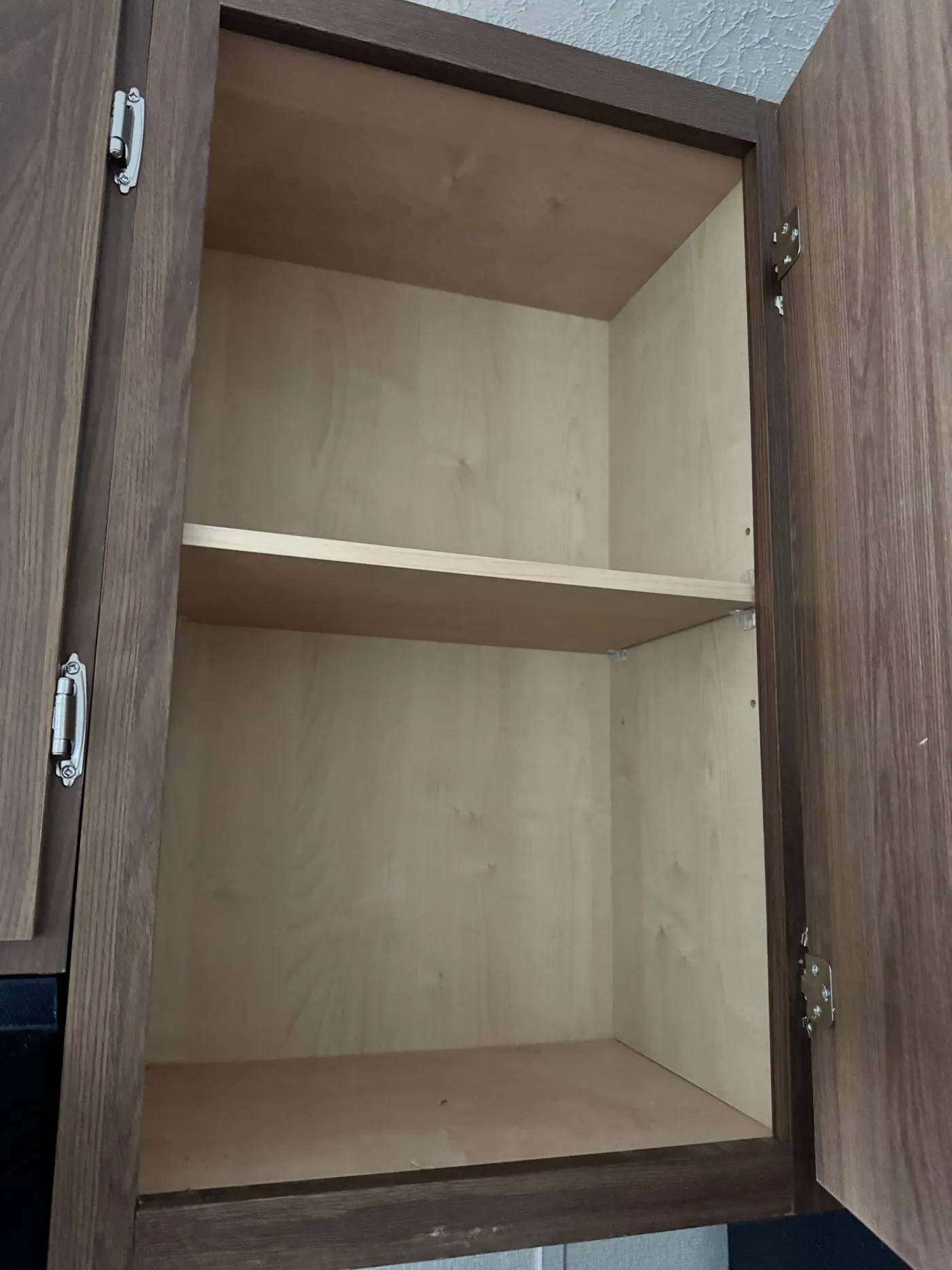 Lined cabinets