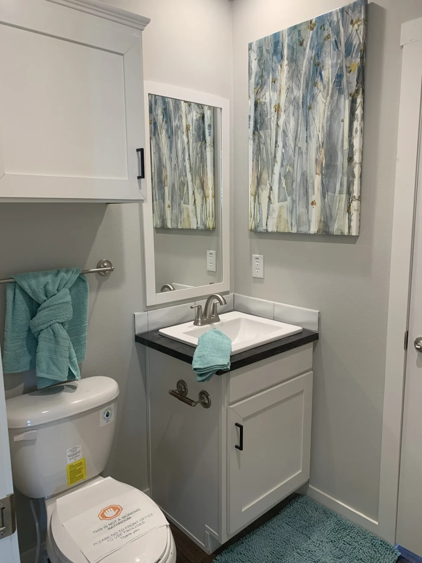 Guest Bathroom - Laundry room access 