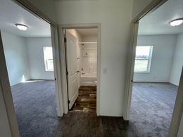 Large guest bedrooms with enough room for everyone.