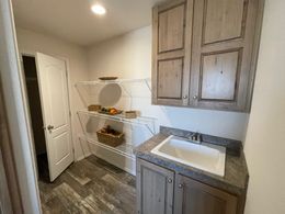 Optimal food storage and utility sink.