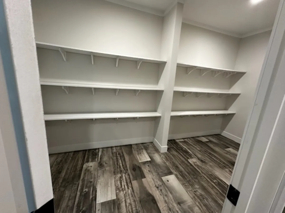 Tons of pantry space