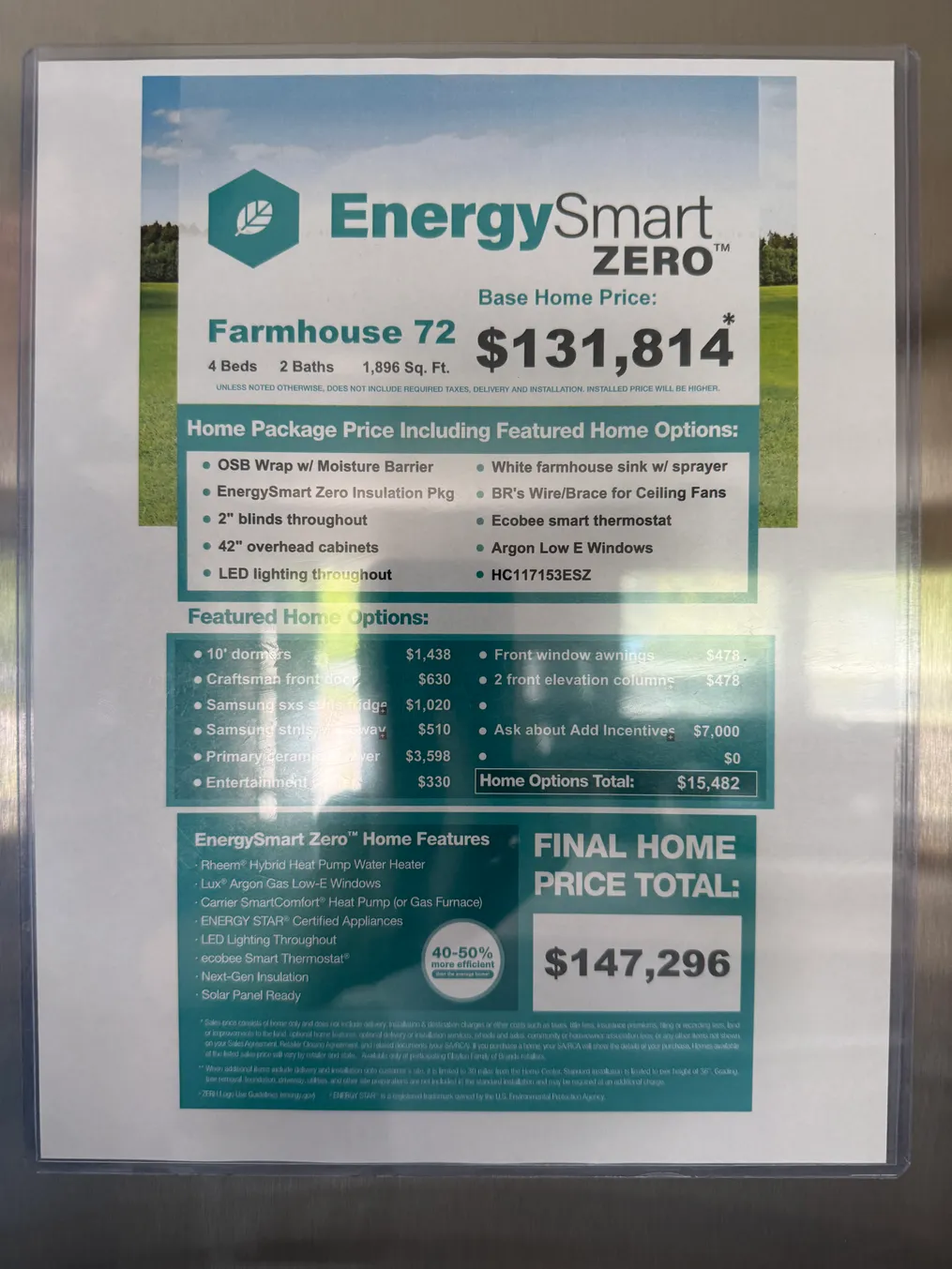 Fridge Tag Pricing - FARMHOUSE 72