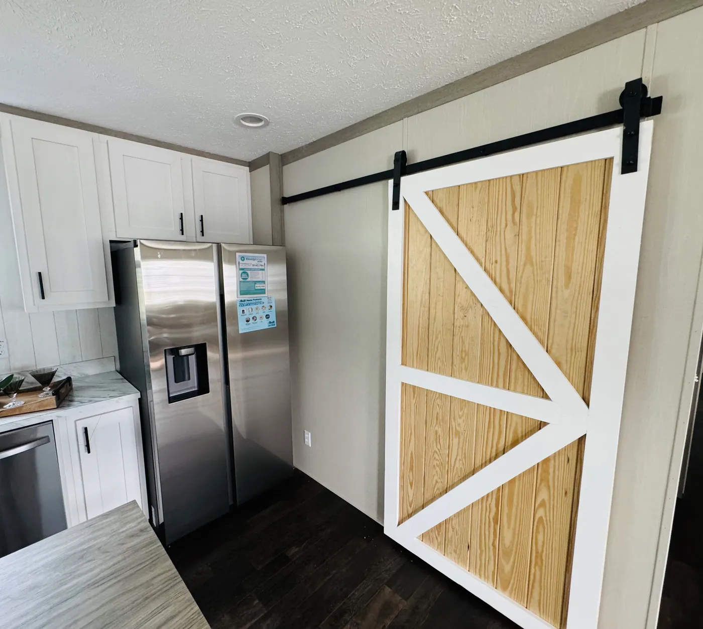 Farm house door over pantry