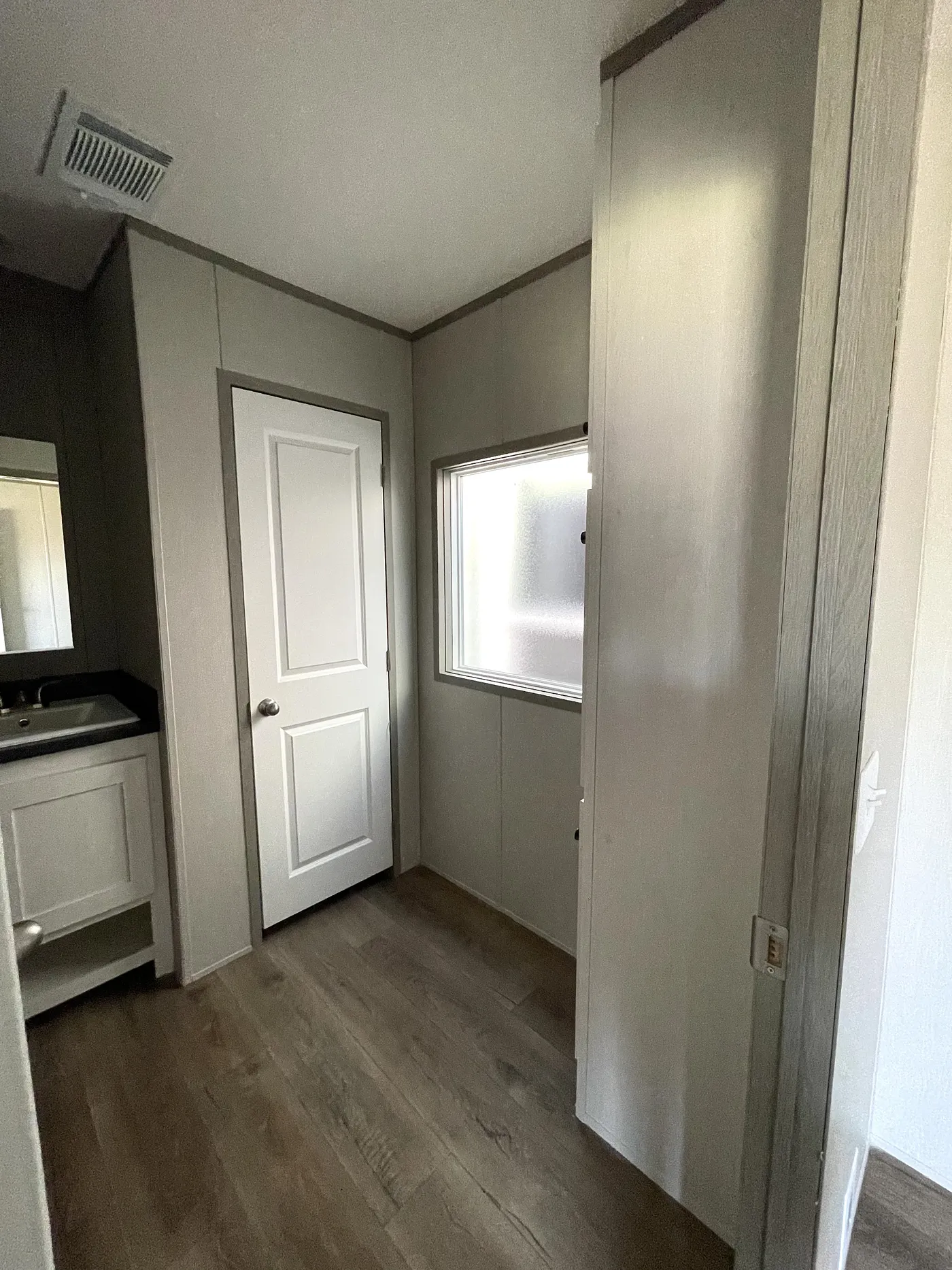 Primary Bath Linen Closet / Window