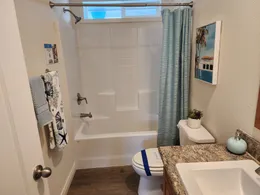 Tub/shower combo in guest bathroom