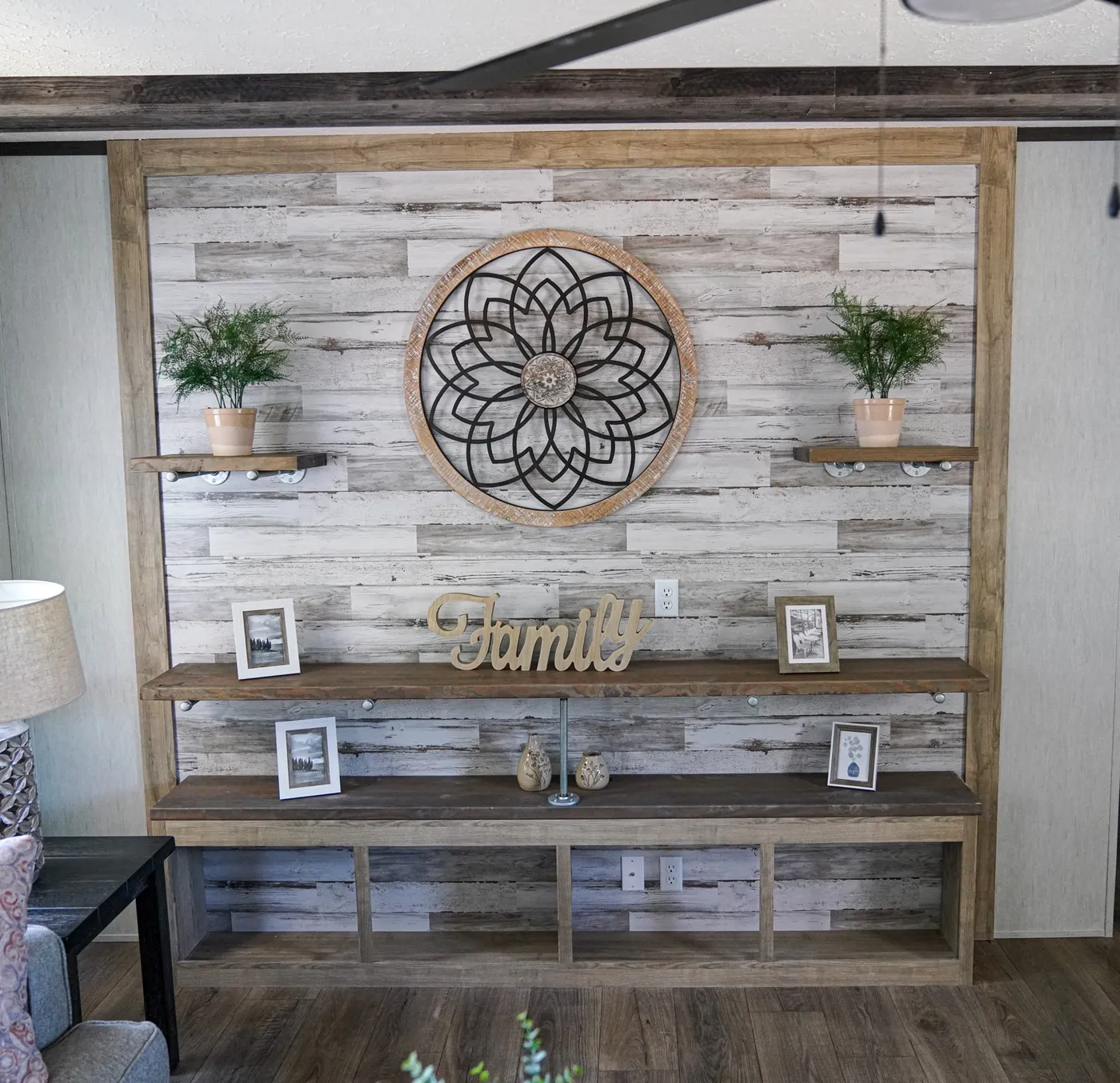 Entertainment Center in Family Room