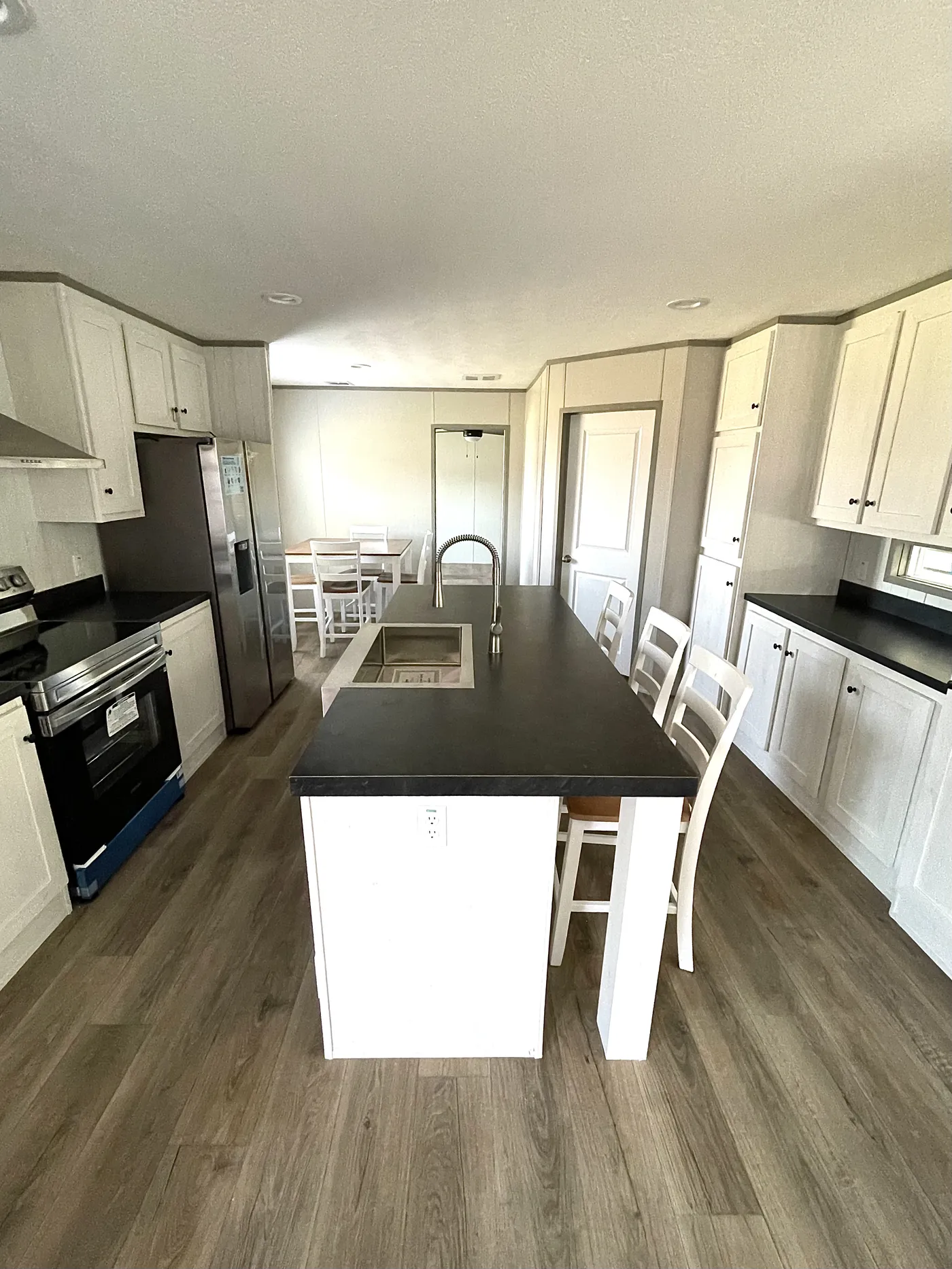 Kitchen / Dining / Utility Room View