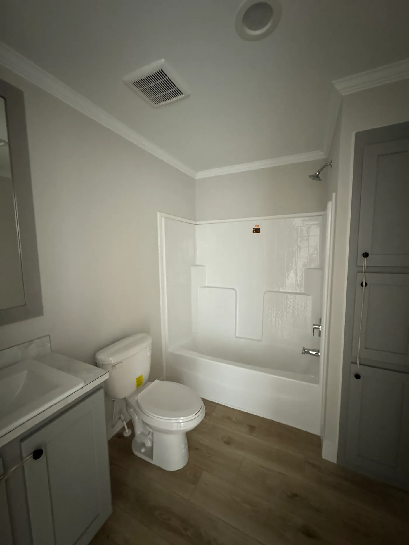 Guest bath tub/shower combo