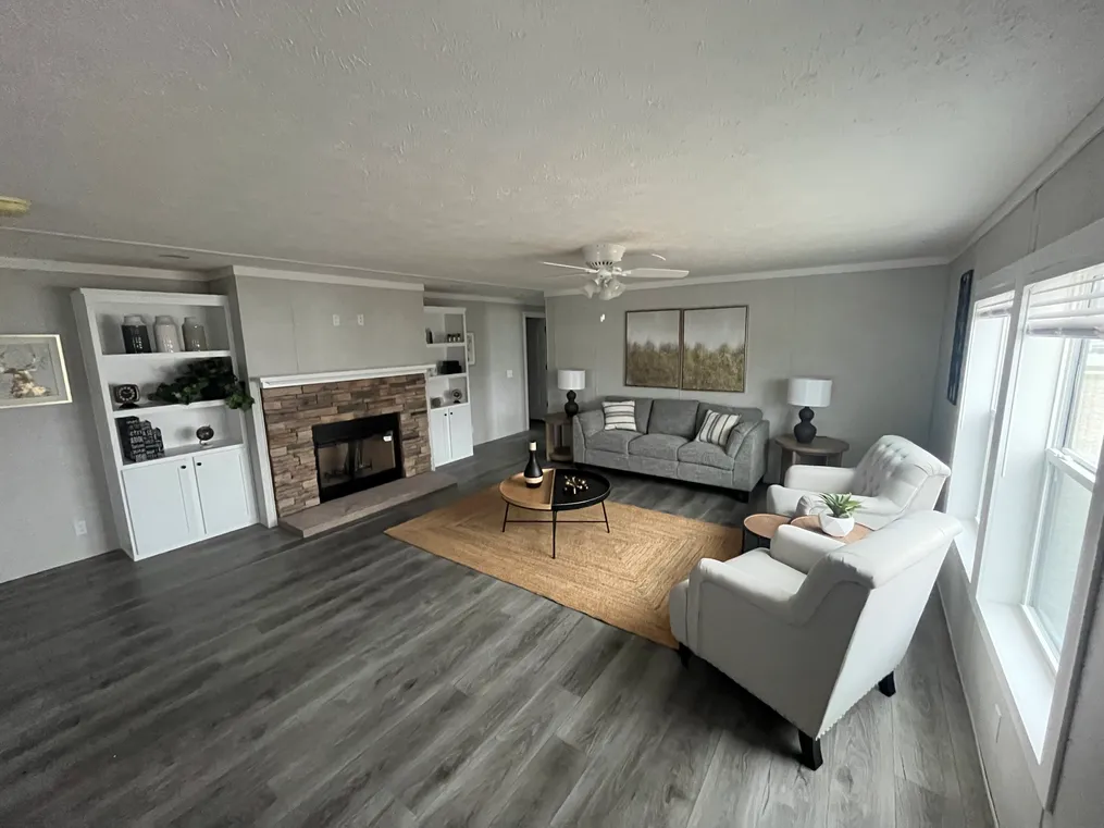 Awesome fireplace