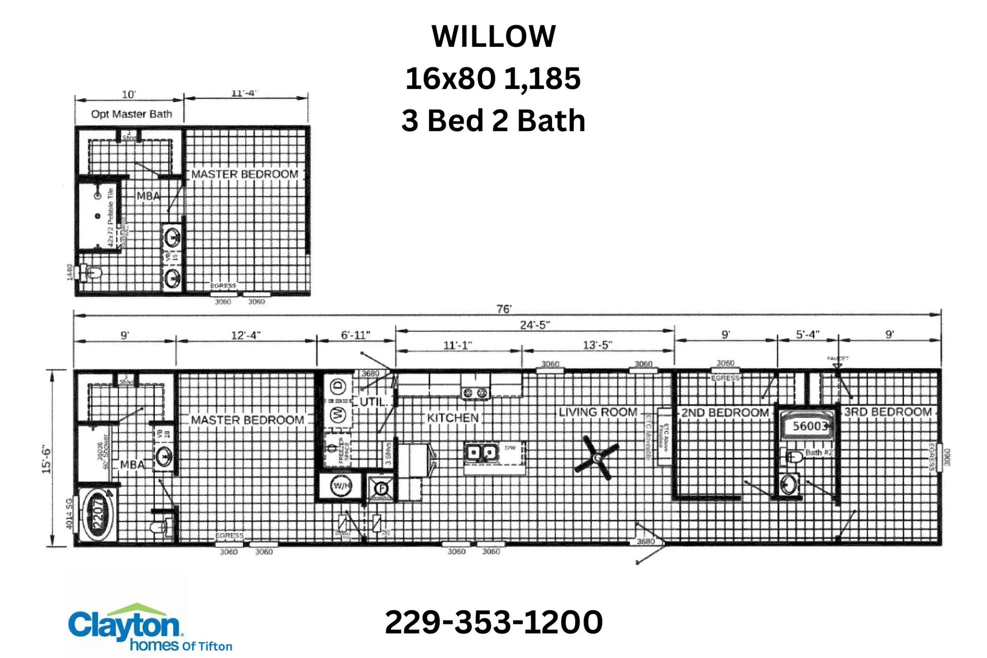 Willow Flooplan
