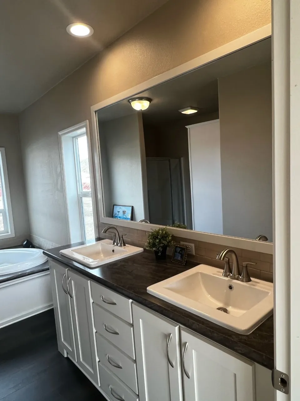 Dual vanity