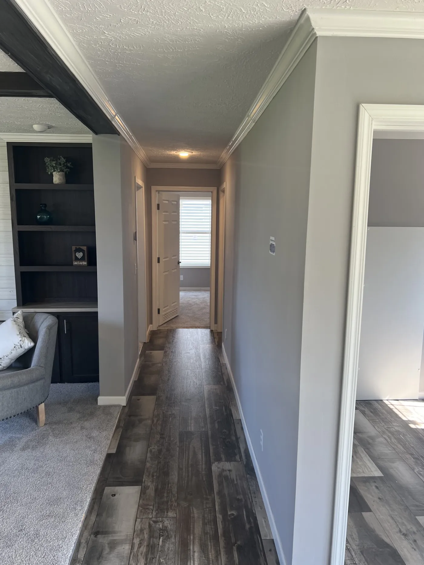 Living Room Hallway to Guest Bedrooms