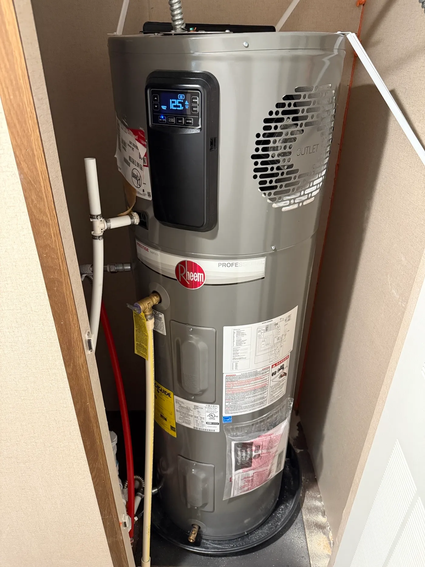 Rheem Hybrid Heat Pump Water Heater