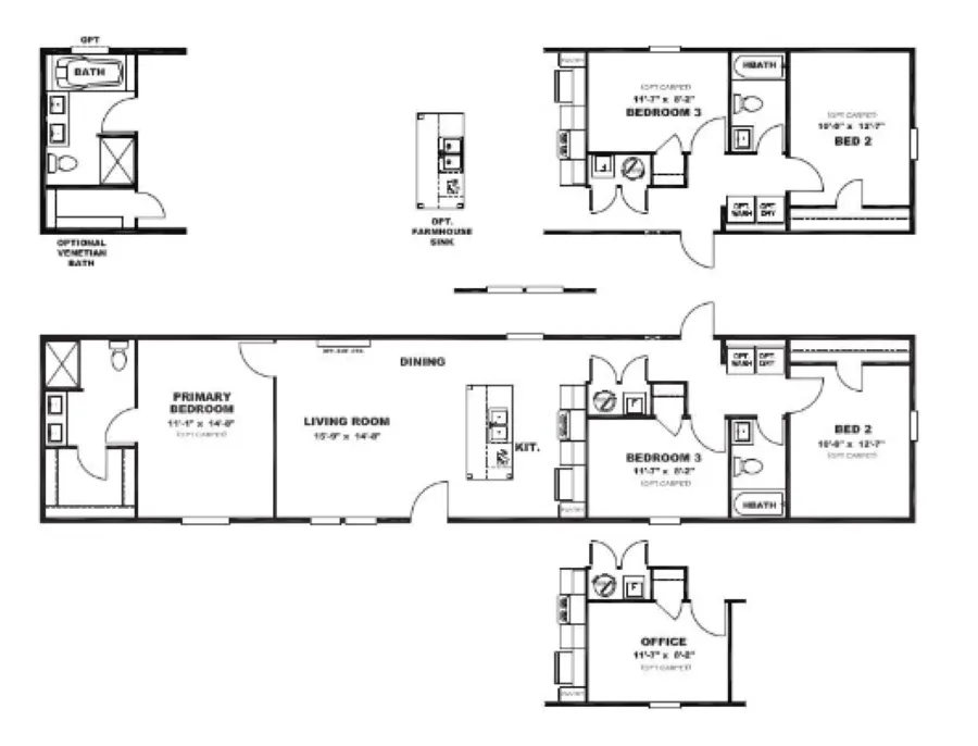 Classic 72floorplan image