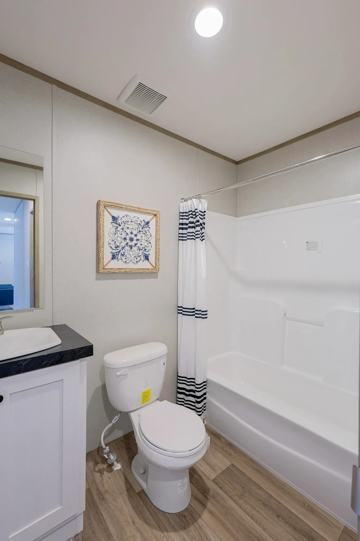 hallway bathroom