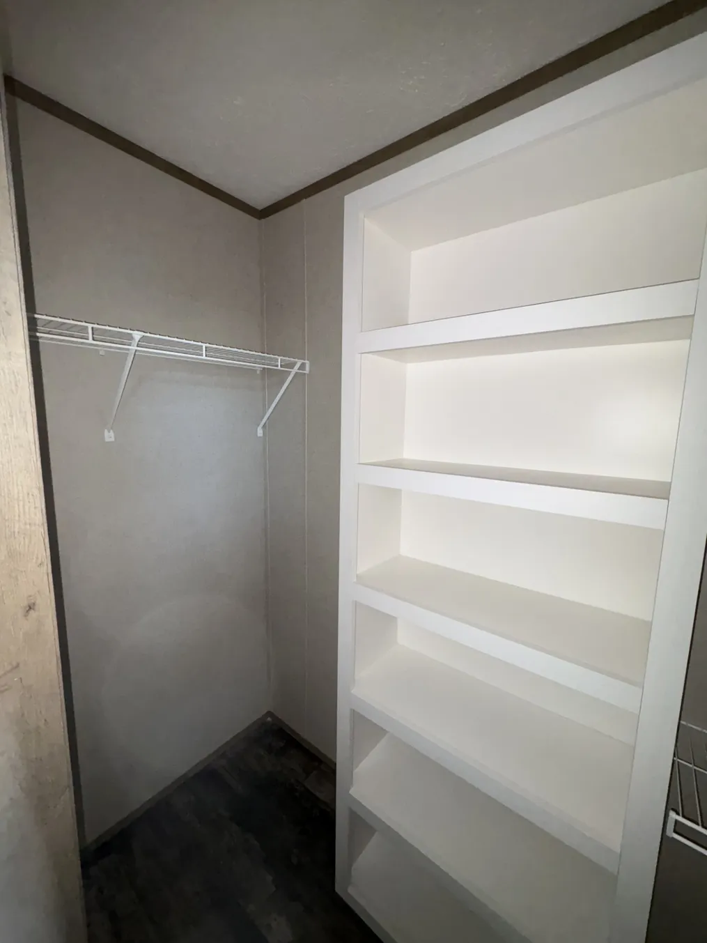 Primary Bathroom Walk-In Closet.