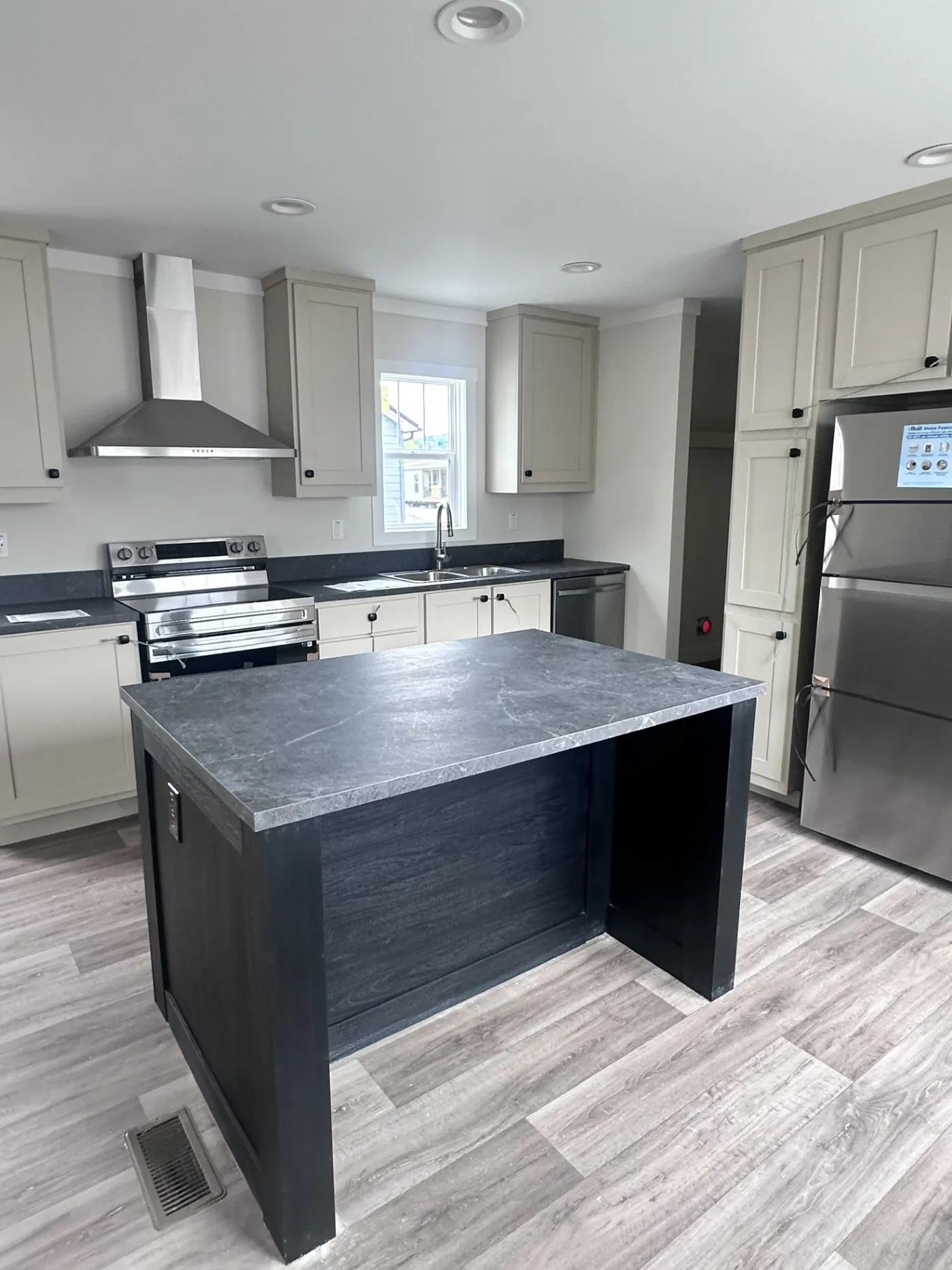 Kitchen Island allowing for seating!
