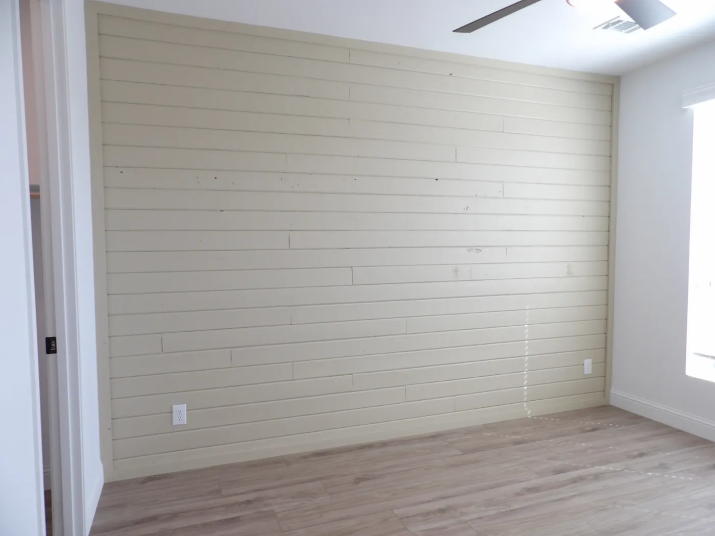 Accent Wall in Master Bedroom