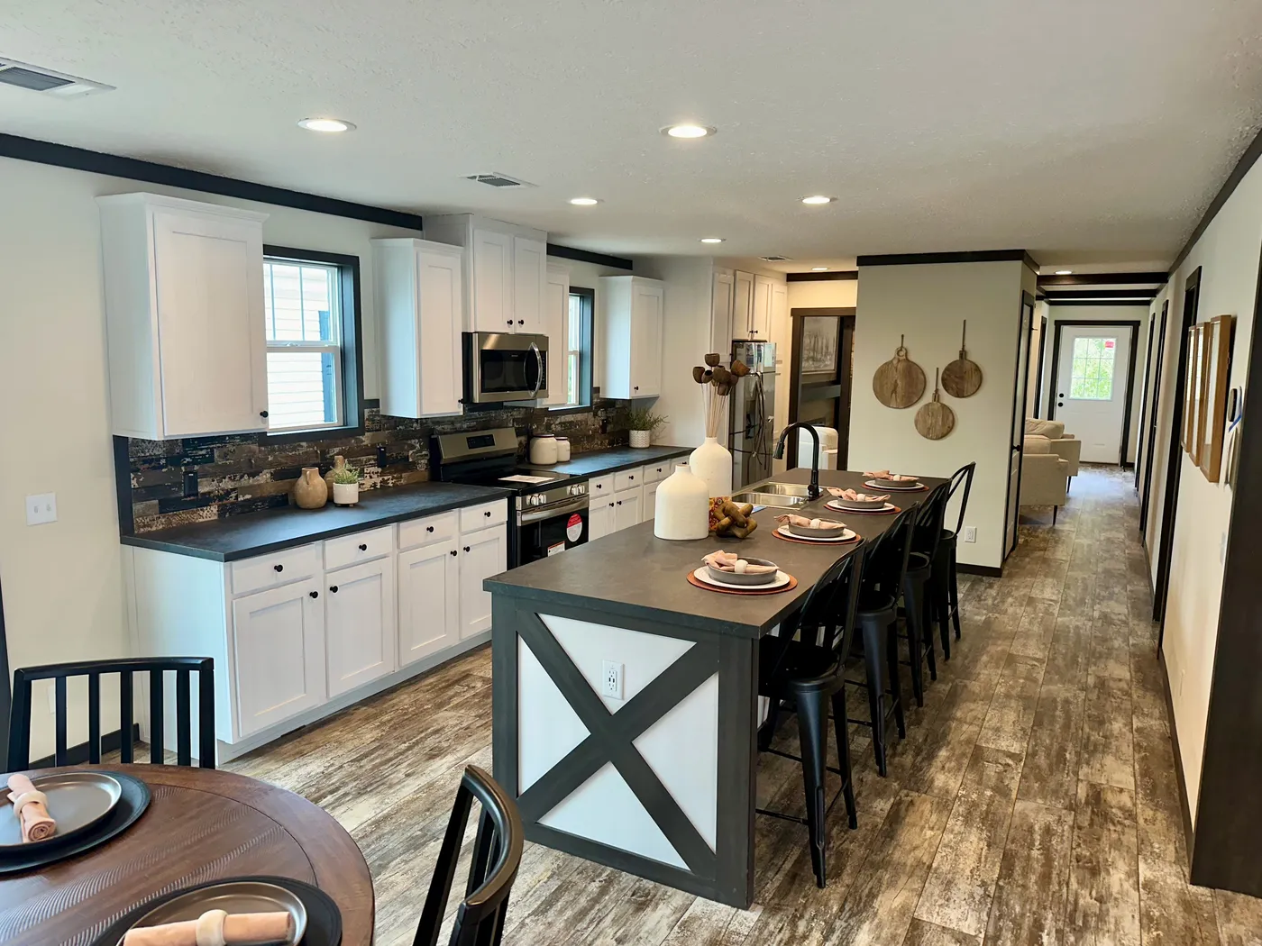 Chef's kitchen with storage GALORE! 