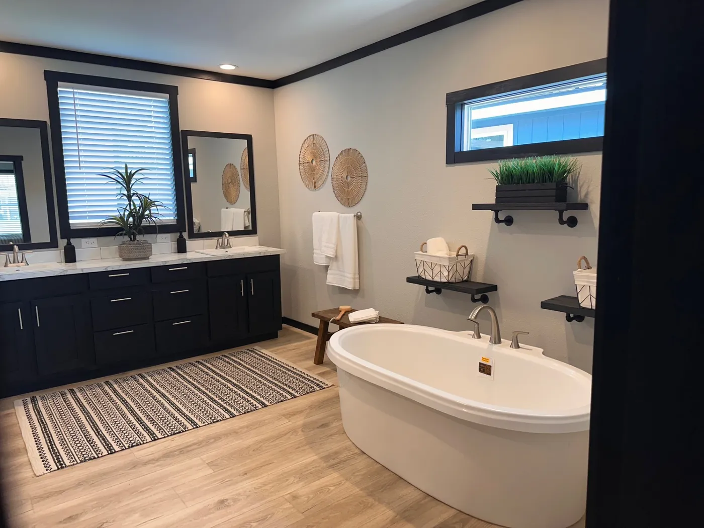 Huge double vanity 