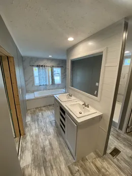 Double Vanity Sink