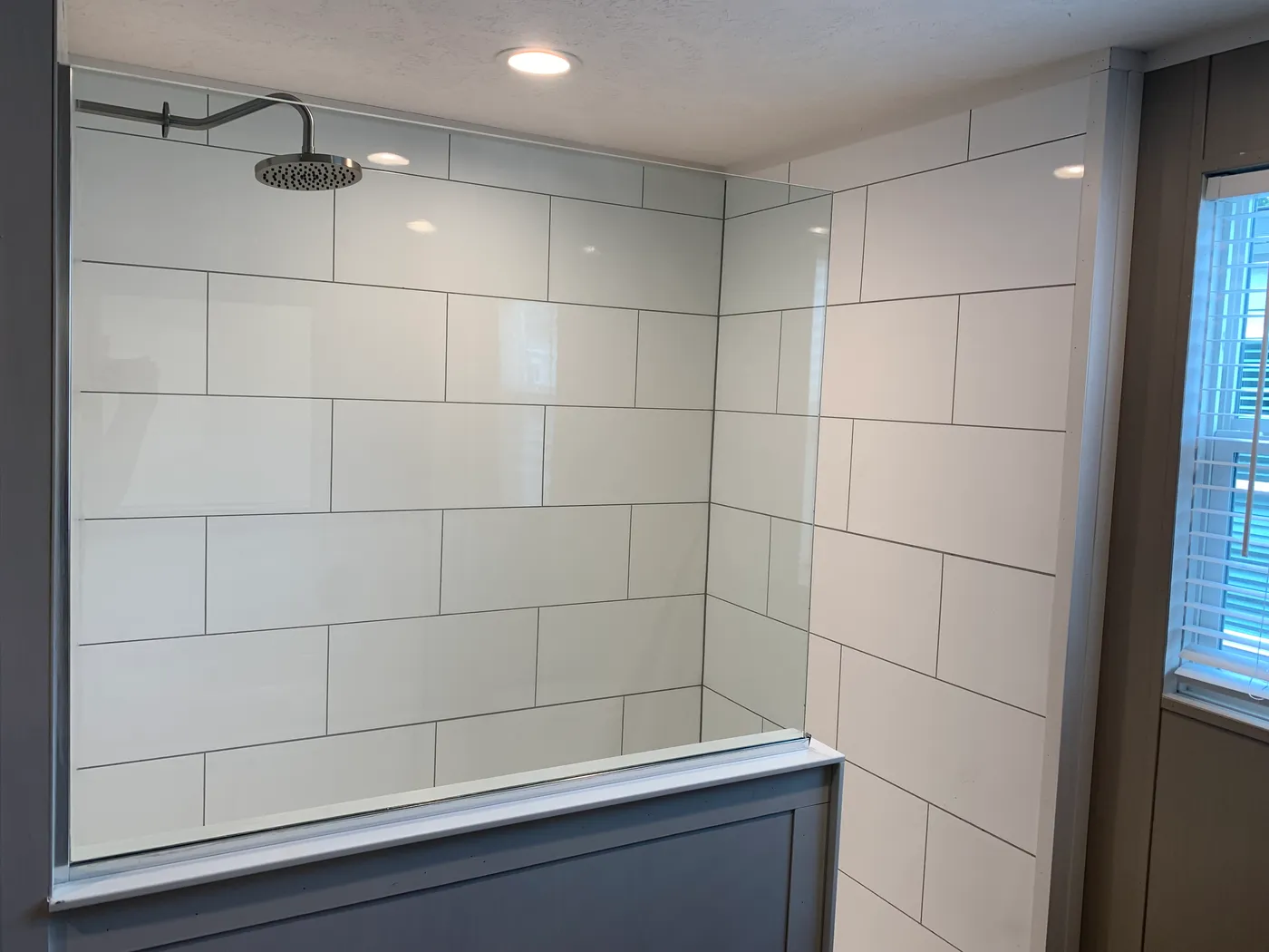 Huge Step in Shower