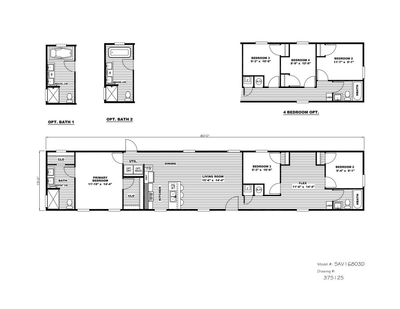 LOT MODEL SALE HOME!floorplan image