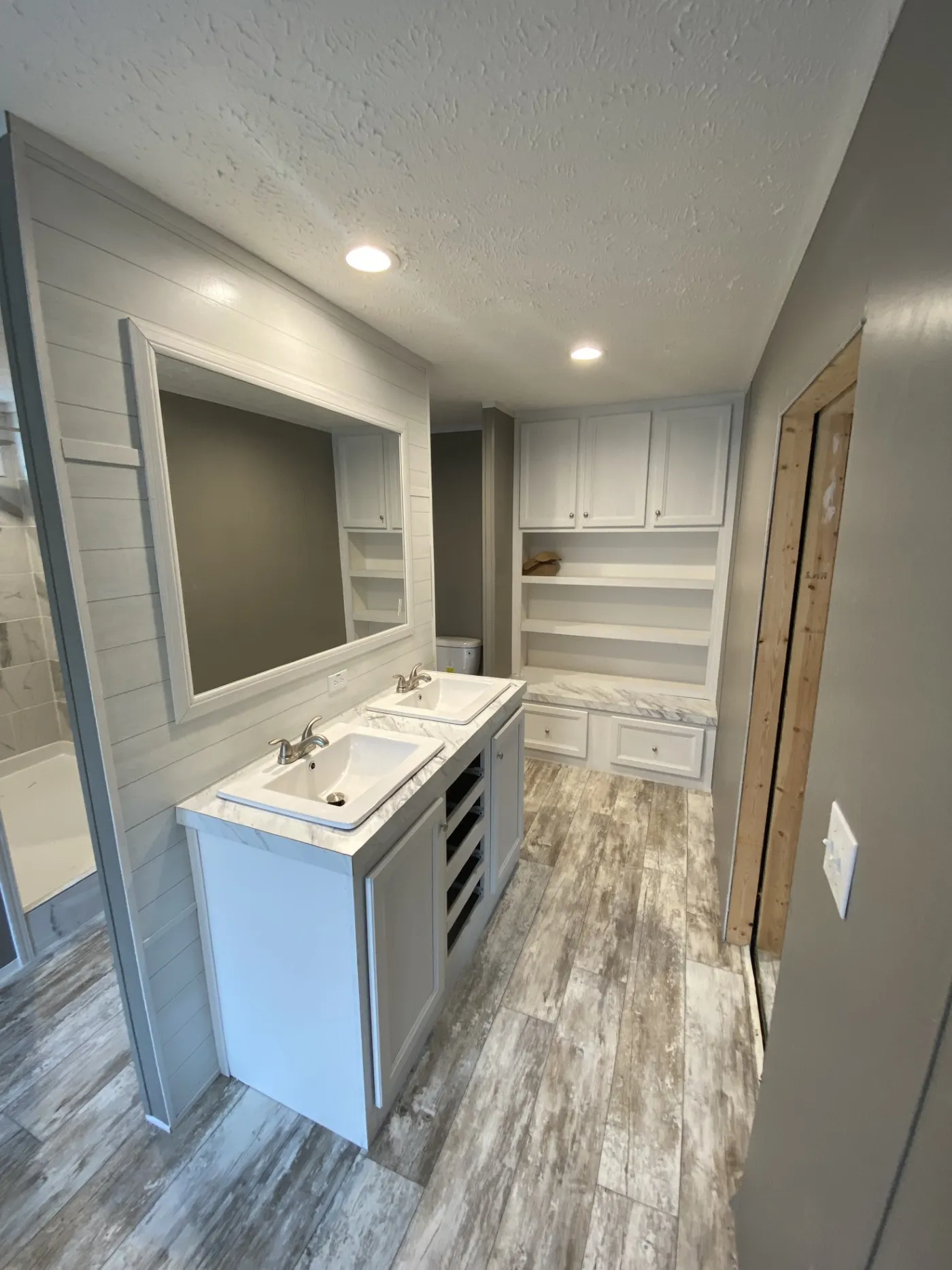 Storage in Primary Bathroom